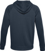Bluza męska Under Armour Rival Fleece FZ Hoodie granatowa 1357111 408