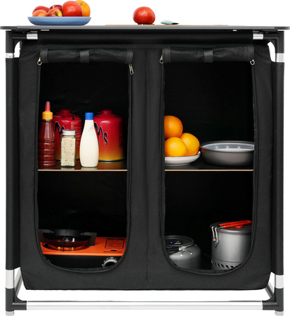 NC3032 SZAFKA TURYSTYCZNA SKŁADANA Z BLATEM NILS CAMP