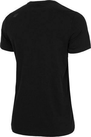 Koszulka męska 4F czarna H4Z22 TSM353 21S