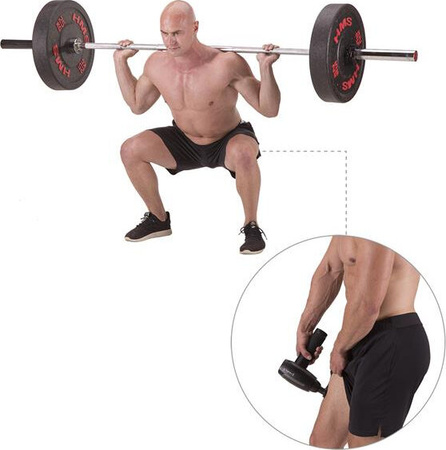 PIstolet masażer wielofunkcyjny do masażu HMS PDM3125H