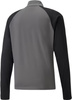 Bluza męska Puma teamLIGA 1/4 Zip Top szaro-czarna 657236 13