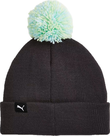 Czapka dla dzieci Puma Mixmatch Pom Pom czarna 024798 01