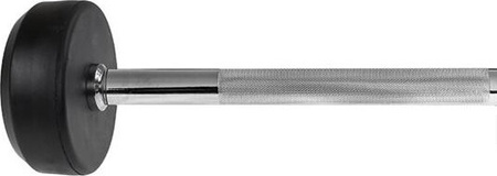 Sztanga gryf treningowy stały gumowany prosty HMS GSG-15 15kg