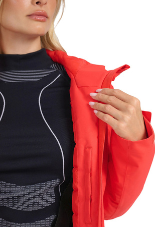 Kurtka narciarska damska 4F F0954 czerwona 4FWAW25TTJAF0954 62S