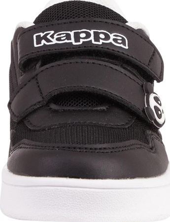 Buty sportowe szkolne miejskie dziecięce Kappa PIO M Sneakers czarno-białe 280023M 1110