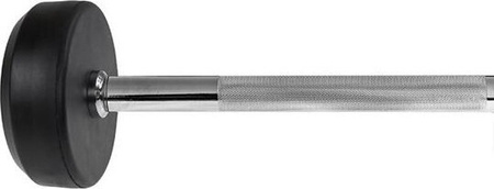 Sztanga/gryf stały gumowany HMS GSG-25 25kg