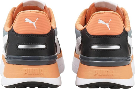 Buty damskie sportowe snekarsy R78 Voyage szaro-pomarańczowe 380729 09