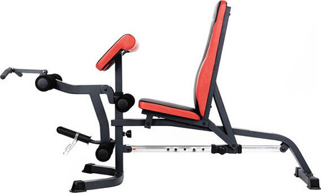 Ławka treningowa pod sztangę modlitewnik HMS wymiary 183 x 69 x 85 cm