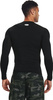 Koszulka męska Under Armour HG Armour Comp LS czarna 1361524 001