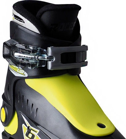 Buty narciarskie Roces Idea Up czarno-limonkowe JUNIOR 450490 18