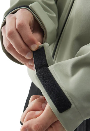 Kurtka męska softshell 4F M324 oliwkowa 4FWSS25TSOFM324 44S