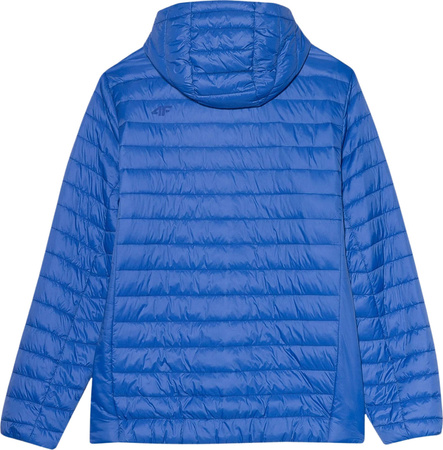 Kurtka męska puchowa 4F niebieska 4FSS23TDJAM085 33S