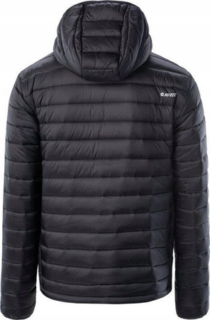 Męska kurtka puchowa pikowana z kapturem Hi-tec Cash rozmiar XXL