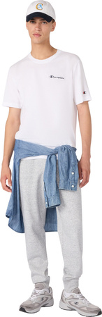 Koszulka męska Champion SS Tee biała 221798 WW001