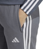 Spodnie damskie adidas Tiro 23 League Sweat szare HZ3018