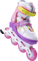 Dziecięce łyżworolki rolki Coolslide Meron YG ABEC-7 kółka 76mm rozmiar 31-35