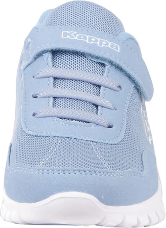 Buty sportowe szkolne miejskie dziecięce sportowe miejski szkolne Kappa Follow K niebiesko-białe 260604K 6110