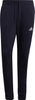 Spodnie męskie adidas Essentials Fleece Tapered Cuff 3-Band Pants granatowe GK8823
