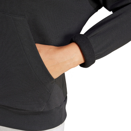 Bluza damska adidas Essentials Small Logo French Terry czarna JD7989