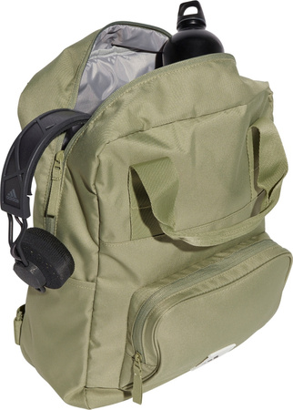 Plecak sportowy szkolny miejski adidas Prime oliwkowy IX6564