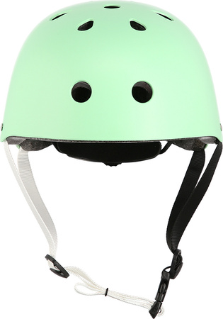 Kask rowerowy na rolki deskorolkę hulajnogę Nils Extreme MTW001 miętowy rozmiar L 58-61 cm