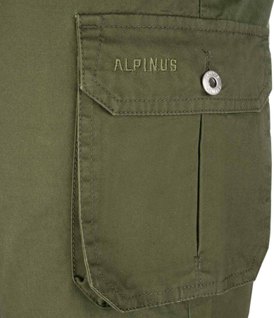 Spodenki męskie Alpinus Hekla zielone SI18154