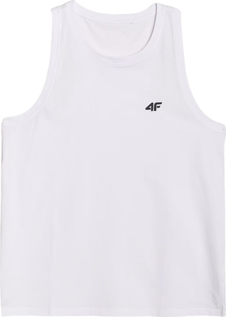 Koszulka męska 4F M126 biała 4FWMM00TSLEM126 10S