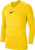 Koszulka treningowa termoaktywna męska Nike Dry Park First Layer JSY LS żółta AV2609 719
