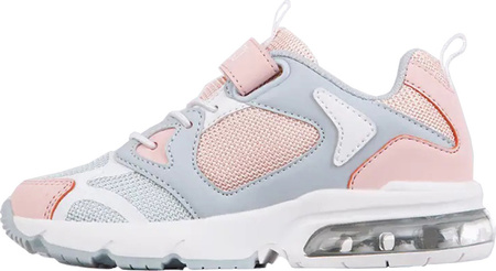 Buty sportowe szkolne miejskie dziecięce Kappa Yero różowo-szaro-białe 260891K 6527