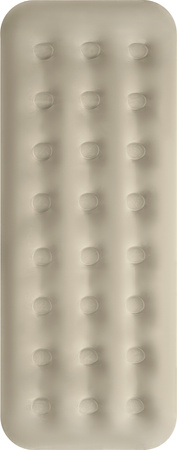 Materac welurowy jednoosobowy turystyczny kempingowy Nils Camp NC2801 beżowy 191x73x22 cm