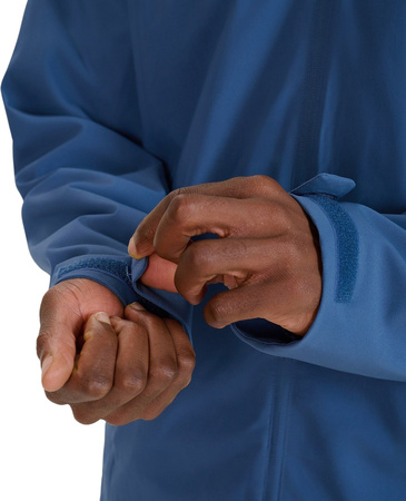 Kurtka męska techniczna 4F M703 niebieska 4FWSS25TTJAM703 32S