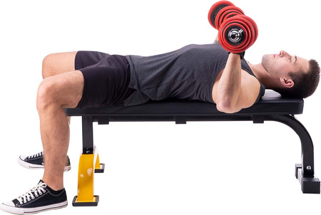 Ławka treningowa wielofunkcyjna do ćwiczeń HMS Premium L8012