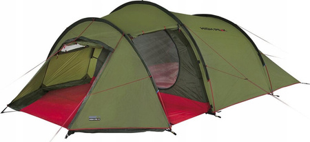 Namiot High Peak Falcon 4 LW oliwkowo-czerwony 10334