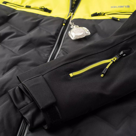 Męska kurtka narciarska ocieplana membrana 10000mmm Iguana Amblo rozmiar XXL