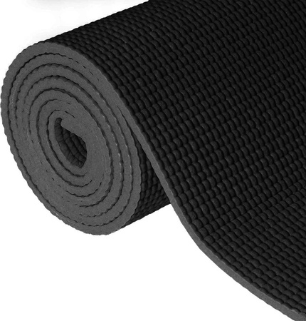 Mata do yogi Profit Slim 173x61x0,5cm czarna DK 2203