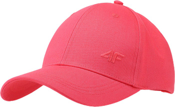 Czapka z daszkiem 4F U367 czerwona 4FWSS25ACABU367 62S