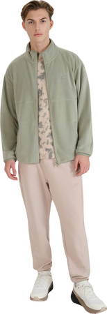 Polar męski bluza polarowa 4F M320 oliwkowy 4FWSS25TFLEM320 44S