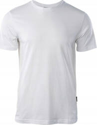 Męska koszulka bawełniana Hi-tec Plain biała rozmiar M