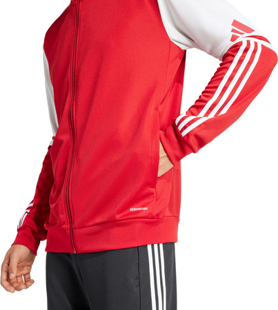 Bluza męska adidas Squadra 25 Hoody czerwona JD2990
