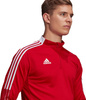 Bluza męska adidas Tiro 21 Training Top czerwona GH7303