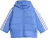Kurtka dla dzieci adidas Essentials 3-Stripes niebieska JL7464