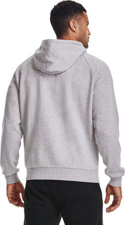 Bluza męska Under Armour Rival Fleece FZ Hoodie jasnoszara 1357111 011