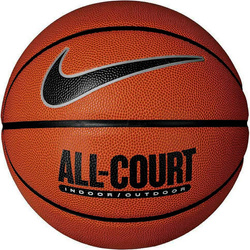 Piłka do koszykówki koszykowa Nike Everyday All Court 8P Deflated brązowa N100436985507