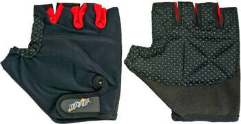 Rękawiczki rowerowe sportowe Lycra rozmiar M czarne