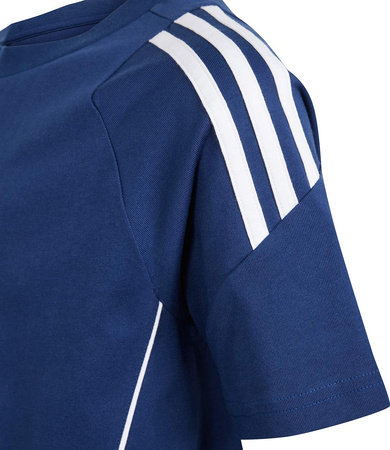 Koszulka dla dzieci adidas Tiro 24 Sweat Tee granatowa IR9357
