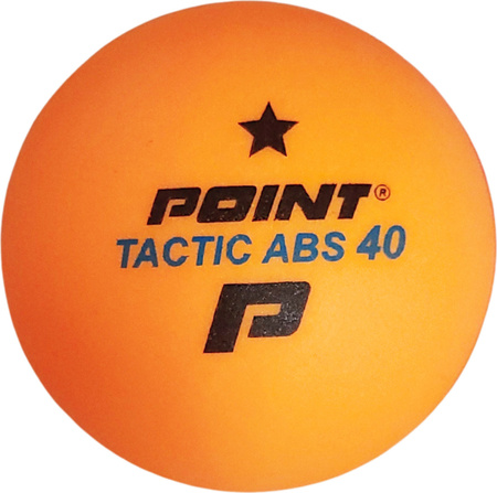 Piłeczki do ping ponga tenisa stołowego Point Tactic żółte 10 szt.