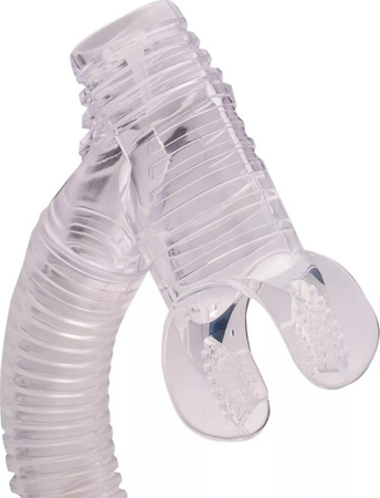 Rurka do nurkowania Aquawave Oxy Snorkel transparentna