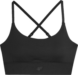 Stanik sportowy 4F F079 czarny 4FAW23USBAF079 20S