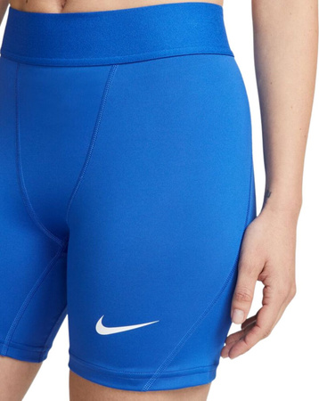 Spodenki damskie Nike Nk Df Strike Np Short niebieskie DH8327 463