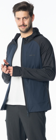 Męska bluza rozpinana z kapturem Hi-Tec Jorse rozmiar XL